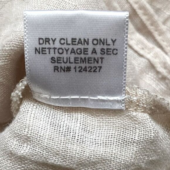 MISA LOS ANGELES Cream Three-Quarter Sleeve Peasant Blouse. Size XS. EUC! - Picture 8 of 8